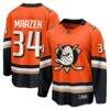 Petr Mrazek Anaheim Ducks Fashion7 Home Breakaway Jersey - Orange - Front View
