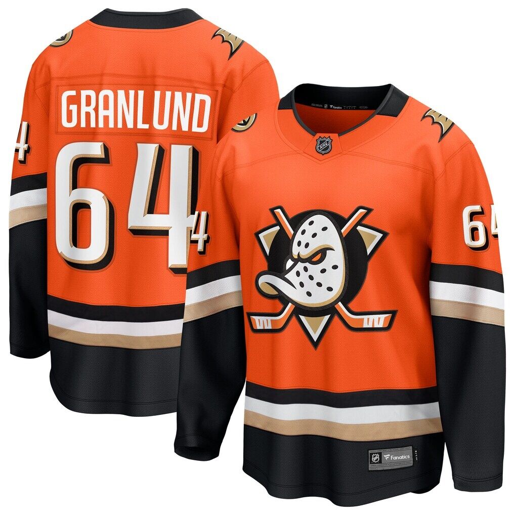 Mikael Granlund Anaheim Ducks Fashion7 Home Breakaway Jersey