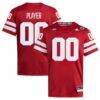 Nebraska Huskers adidas NIL Pick-A-Player Home Premier Football Jersey - - Front View