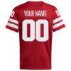 Nebraska Huskers adidas Custom Home Premier Football Jersey - - Detail View
