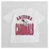 Arizona Cardinals Gameday Couture Women's Oversized Classic Fierce Focus T-Shirt - White - Alt1