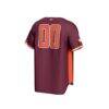 #00 Virginia Tech Hokies GameDay Greats Adult Lightweight Collegiate Baseball Fashion Jersey - - Detail View