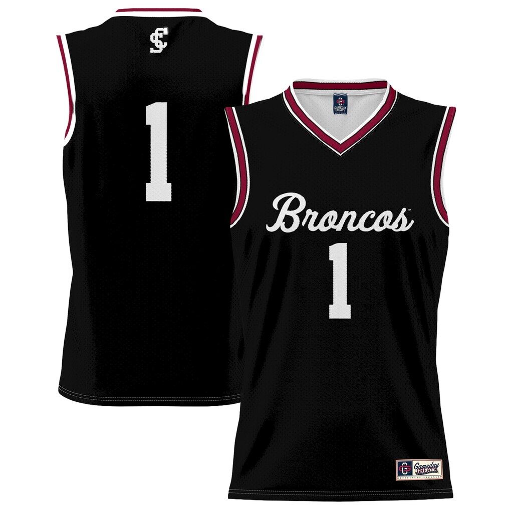 #1 Santa Clara Broncos GameDay Greats Unisex Lightweight Collegiate Basketball Fashion Jersey