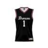 #1 Santa Clara Broncos GameDay Greats Unisex Lightweight Collegiate Basketball Fashion Jersey - Black - Side View