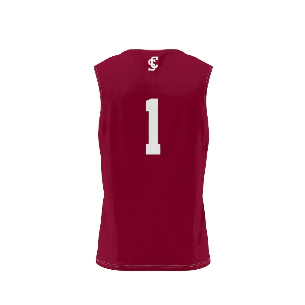#1 Santa Clara Broncos GameDay Greats Youth Lightweight Collegiate Basketball Fashion Jersey - Maroon