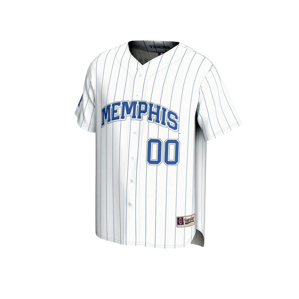 Memphis Tigers GameDay Greats Youth Lightweight Collegiate Baseball Pinstripe NIL Pick-A-Player Fashion Jersey