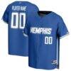 Memphis Tigers GameDay Greats Unisex Lightweight Collegiate Baseball NIL Pick-A-Player Fashion Jersey - - Front View