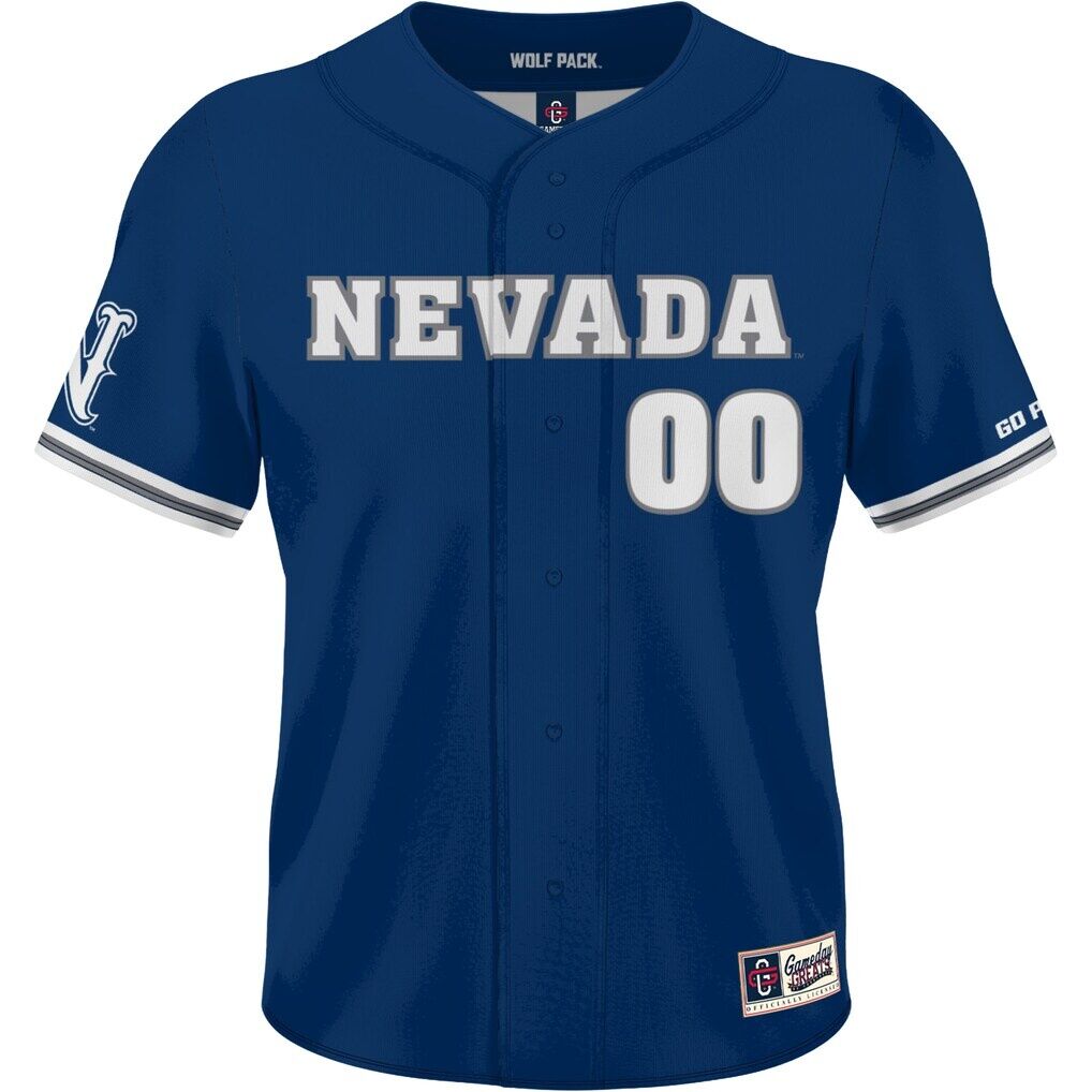 Nevada Wolf Pack GameDay Greats Youth Lightweight Collegiate Baseball NIL Fashion Jersey
