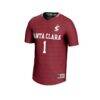#1 Santa Clara Broncos GameDay Greats Unisex Lightweight Soccer Fashion Jersey - - Side View