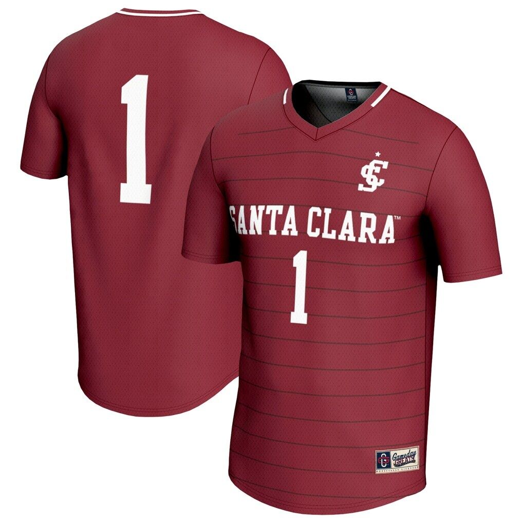 #1 Santa Clara Broncos GameDay Greats Youth Lightweight Soccer Fashion Jersey - Maroon