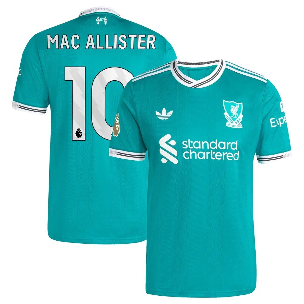 Alexis Mac Allister Liverpool adidas 2025/26 Third Authentic Player Jersey