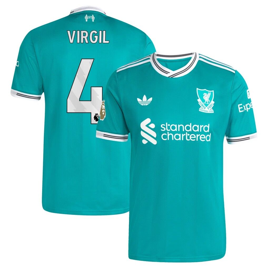 Virgil van Dijk Liverpool adidas 2025/26 Third Authentic Player Jersey