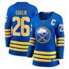 Rasmus Dahlin Buffalo Sabres Fashion7 Women's Home Captain Patch Breakaway Jersey - - Front View