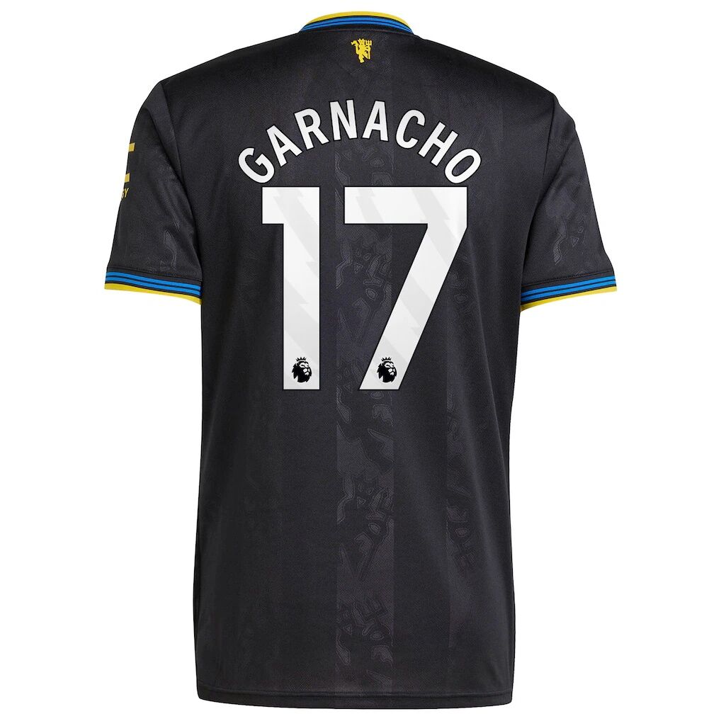 Alejandro Garnacho Manchester United adidas 2025/26 Third Replica Player Jersey