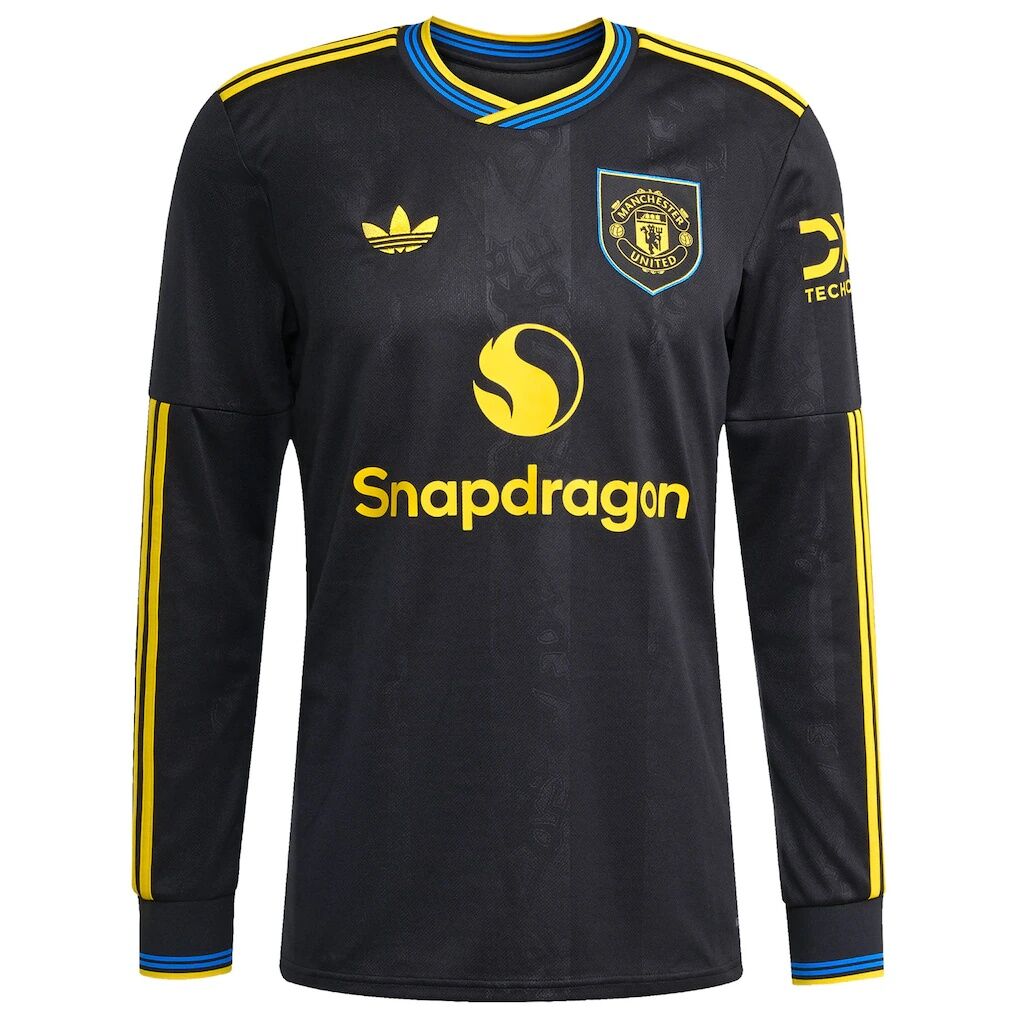 Alejandro Garnacho Manchester United adidas 2025/26 Third Replica Long Sleeve Player Jersey