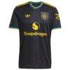 Amad Diallo Manchester United adidas 2025/26 Third Replica Player Jersey - Black - Side View