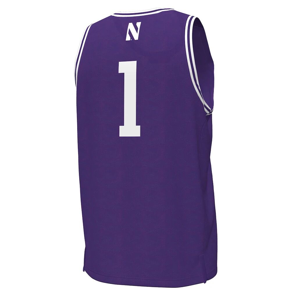 #1 Northwestern Wildcats Under Armour Replica Basketball Jersey