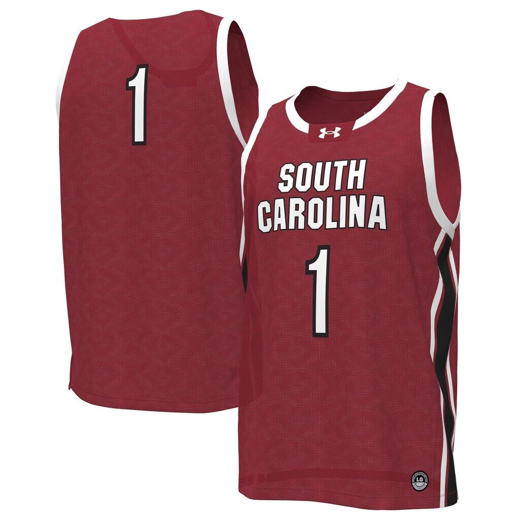 South Carolina Gamecocks Under Armour Women's #1 Replica Basketball Jersey - Garnet