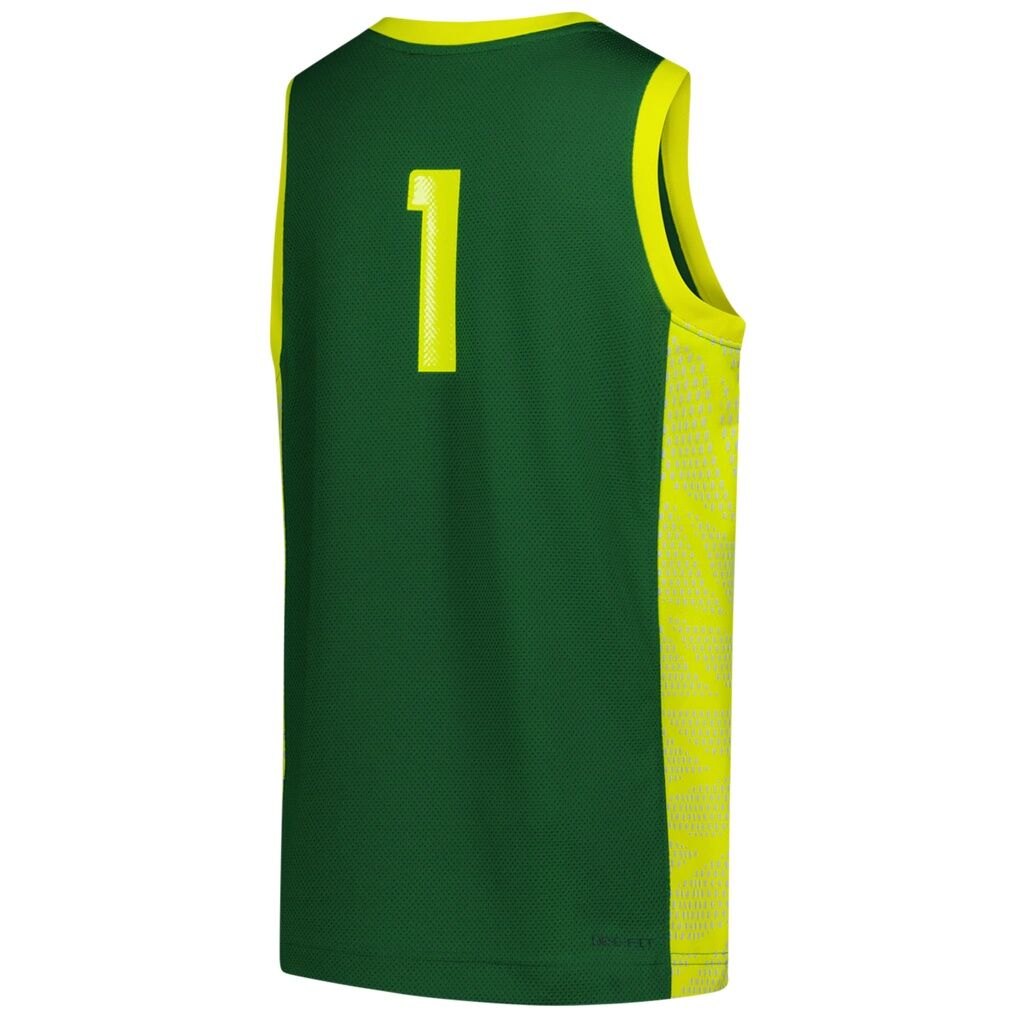 #1 Oregon Ducks Nike Youth Replica Basketball Jersey