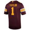 Darius Taylor Minnesota Golden Gophers Nike Home Men's NIL Football Game Jersey - - Detail View