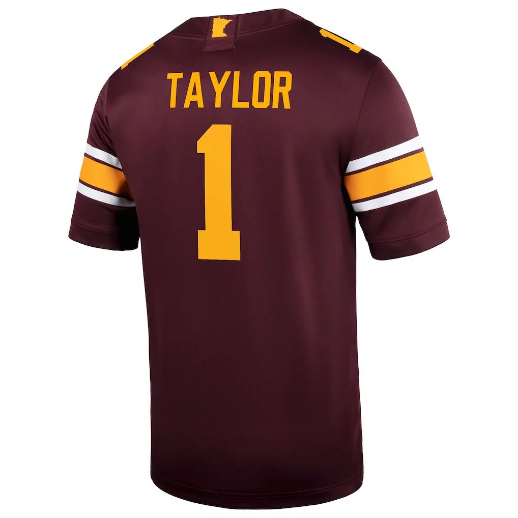 Darius Taylor Minnesota Golden Gophers Nike Home Men's NIL Football Game Jersey - Maroon
