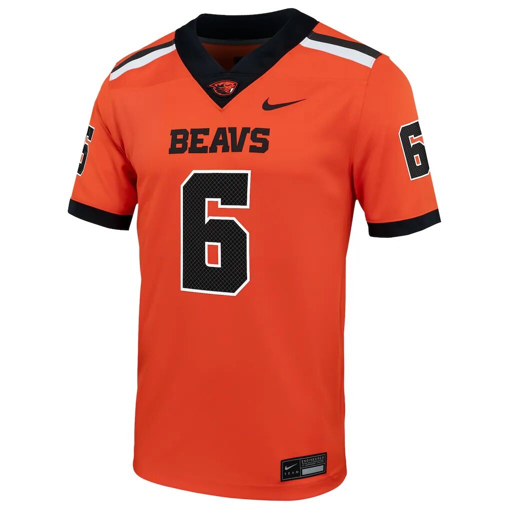 Maalik Murphy Oregon State Beavers Nike Home Men's NIL Football Game Jersey