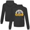 Athletics Levelwear Relay Banner Arch Pullover Hoodie - Black - Front View