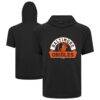 Baltimore Orioles Levelwear Phase Banner Arch Hoodie T-Shirt - Black - Front View
