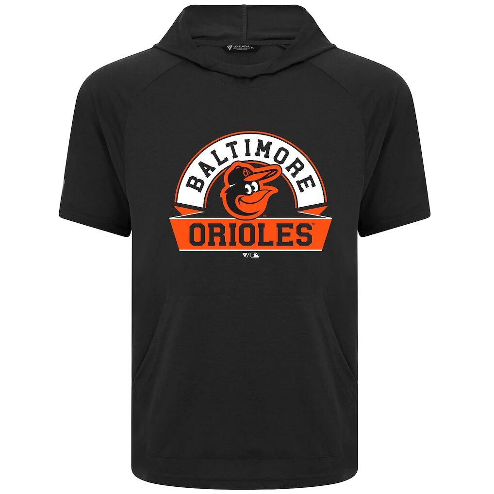 Baltimore Orioles Levelwear Phase Banner Arch Hoodie T-Shirt