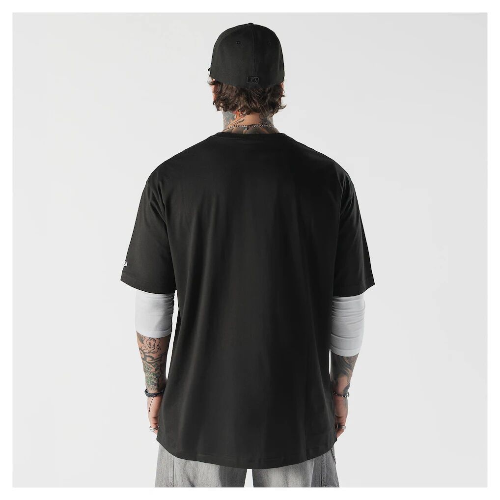 Los Angeles Dodgers New Era Lifestyle Glow Spray Paint T-Shirt