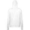 Athletics Levelwear Women's Adorn Banner Arch Hoodie - White - Detail View