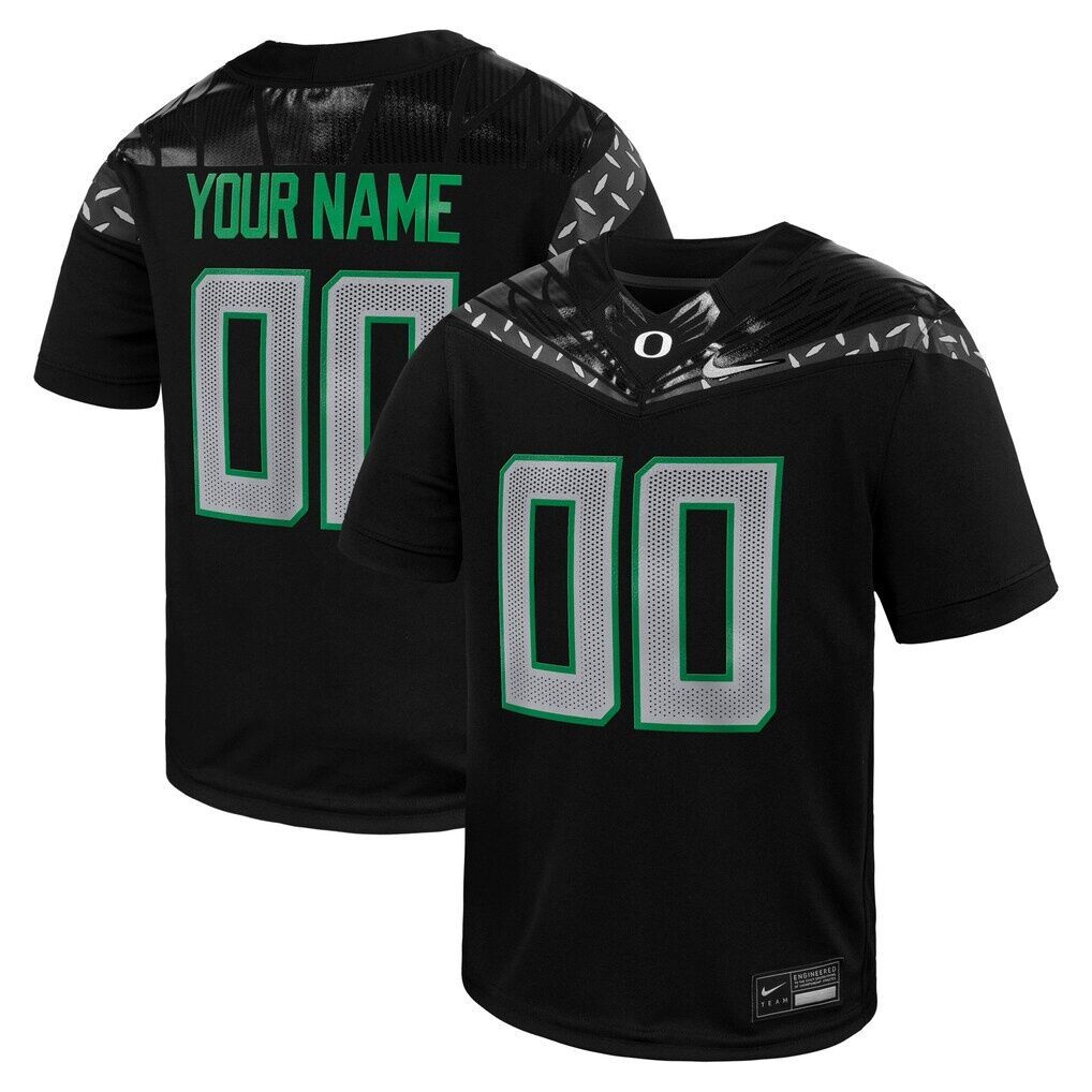 Oregon Ducks Nike Youth Replica Custom Football Jersey