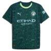 Erling Haaland Manchester City Puma x EA SPORTS FC 2025/26 Fourth Jersey - Green - Side View