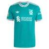 Alexander Isak Liverpool adidas 2025/26 Third Authentic Player Jersey - Green - Side View