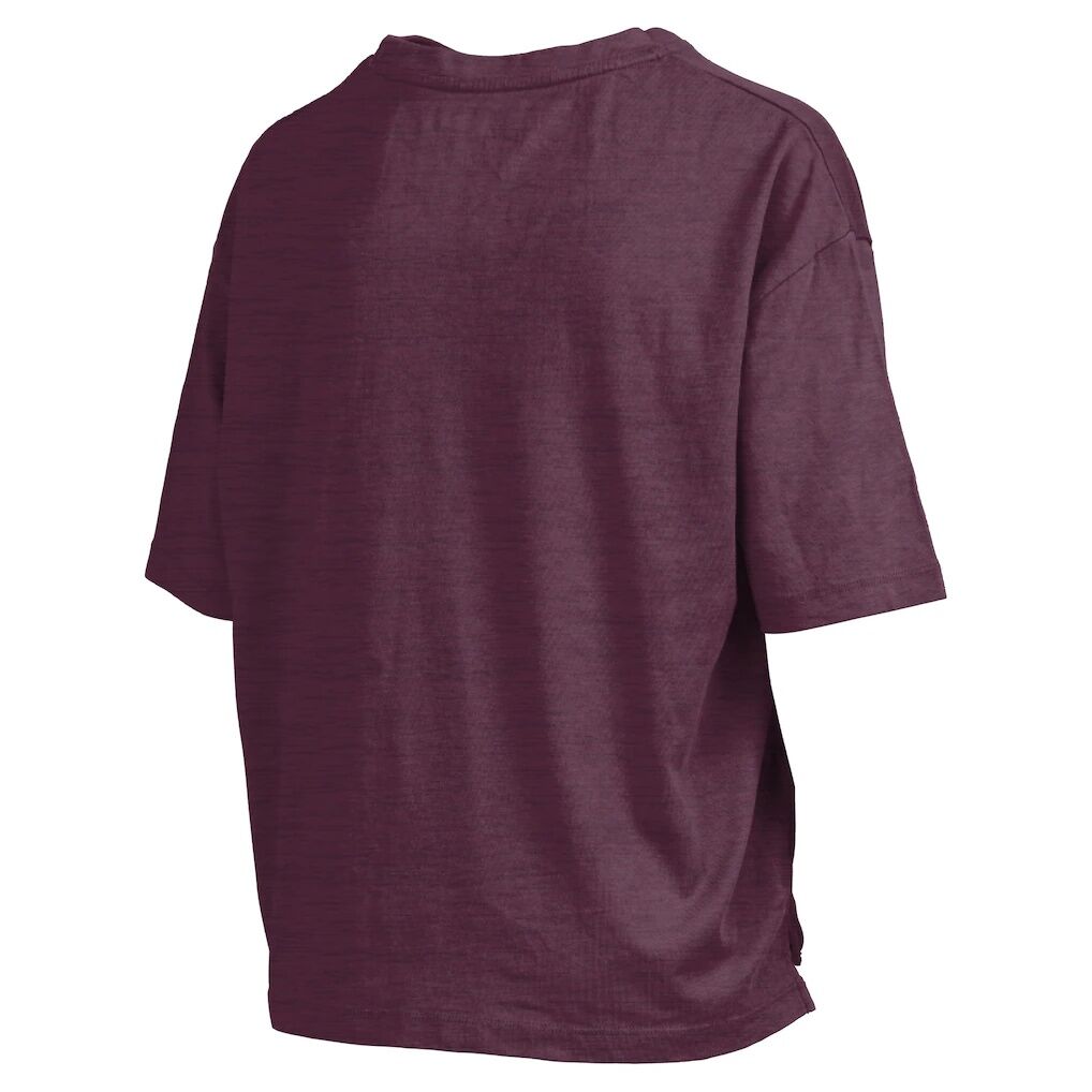 Mississippi State Bulldogs Pressbox Women's Nelson T-Shirt - Maroon