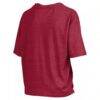 Temple Owls Pressbox Women's Nelson T-Shirt - Crimson - Detail View