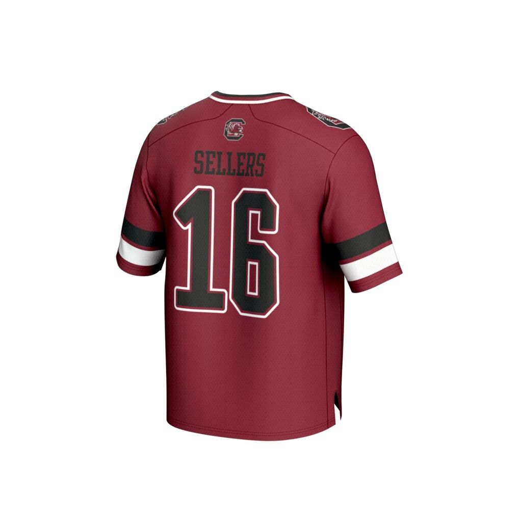 LaNorris Sellers South Carolina Gamecocks GameDay Greats Unisex NIL Lightweight Football Player Jersey - Garnet