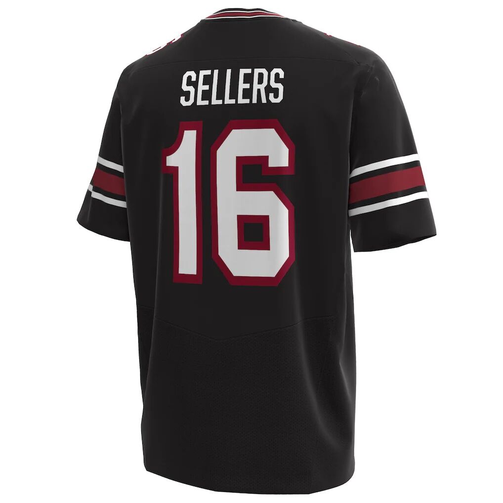 LaNorris Sellers South Carolina Gamecocks Under Armour Alternate NIL Football Replica Player Jersey