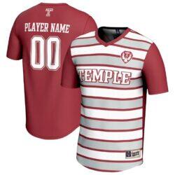 Temple Owls GameDay Greats Unisex NIL Pick-A-Player Collegiate Women's Soccer Lightweight Fashion Jersey - - Front View