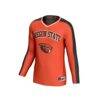 Oregon State Beavers GameDay Greats Unisex NIL Pick-A-Player Lightweight Collegiate Volleyball Fashion Jersey - Orange - Side View