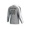 Providence Friars GameDay Greats Unisex NIL Pick-A-Player Lightweight Collegiate Volleyball Fashion Jersey - Silver - Detail View