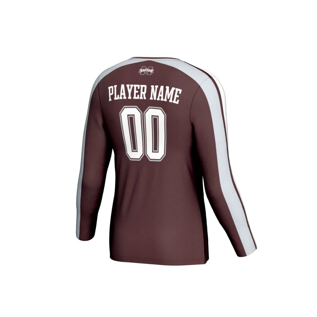 Mississippi State Bulldogs GameDay Greats Unisex NIL Pick-A-Player Lightweight Collegiate Volleyball Fashion Jersey - Maroon