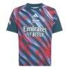 Arsenal adidas Youth 2026/27 Pre-Match Home Training Jersey - Green - Front View