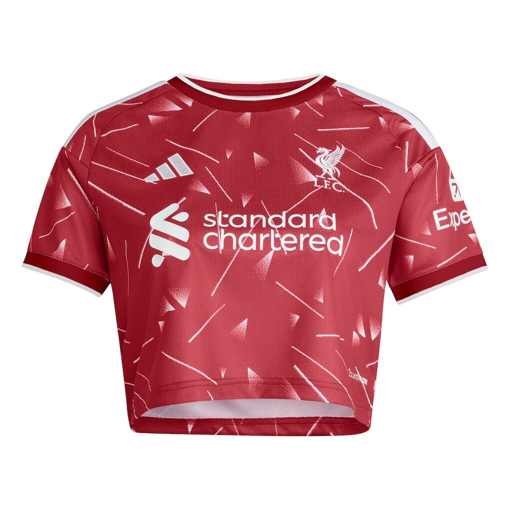 Liverpool adidas Women's 2026/27 Home Cropped Replica Jersey