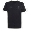 Liverpool adidas Youth Club T-Shirt - Black - Side View