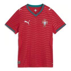 Portugal National Team Puma Women's 2026 Home Replica Jersey - Red - Alt1