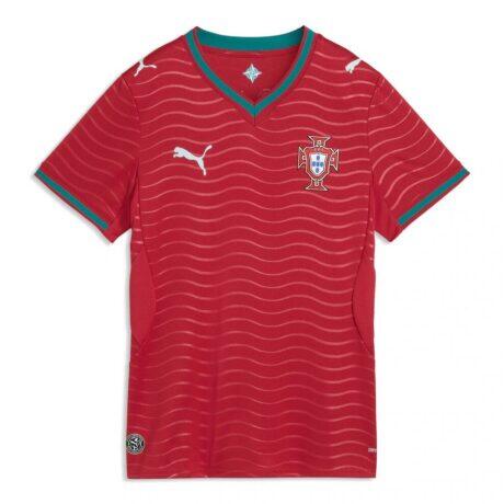 Portugal National Team Puma Women's 2026 Home Replica Jersey - Red - Alt1