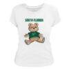 South Florida Bulls Tiny Turnip Women's Teddy Bear T-Shirt - White - Front View