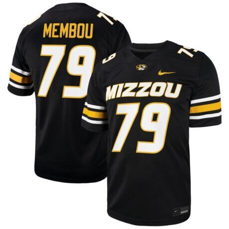Armand Membou Missouri Tigers Nike Alumni Game Jersey - Black - Front View