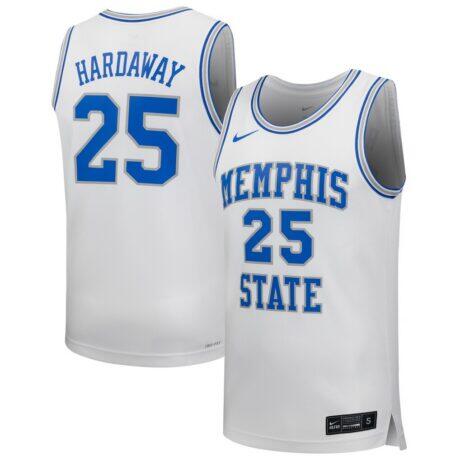Penny Hardaway Memphis Tigers Nike Home Replica Basketball Jersey - White - Front View